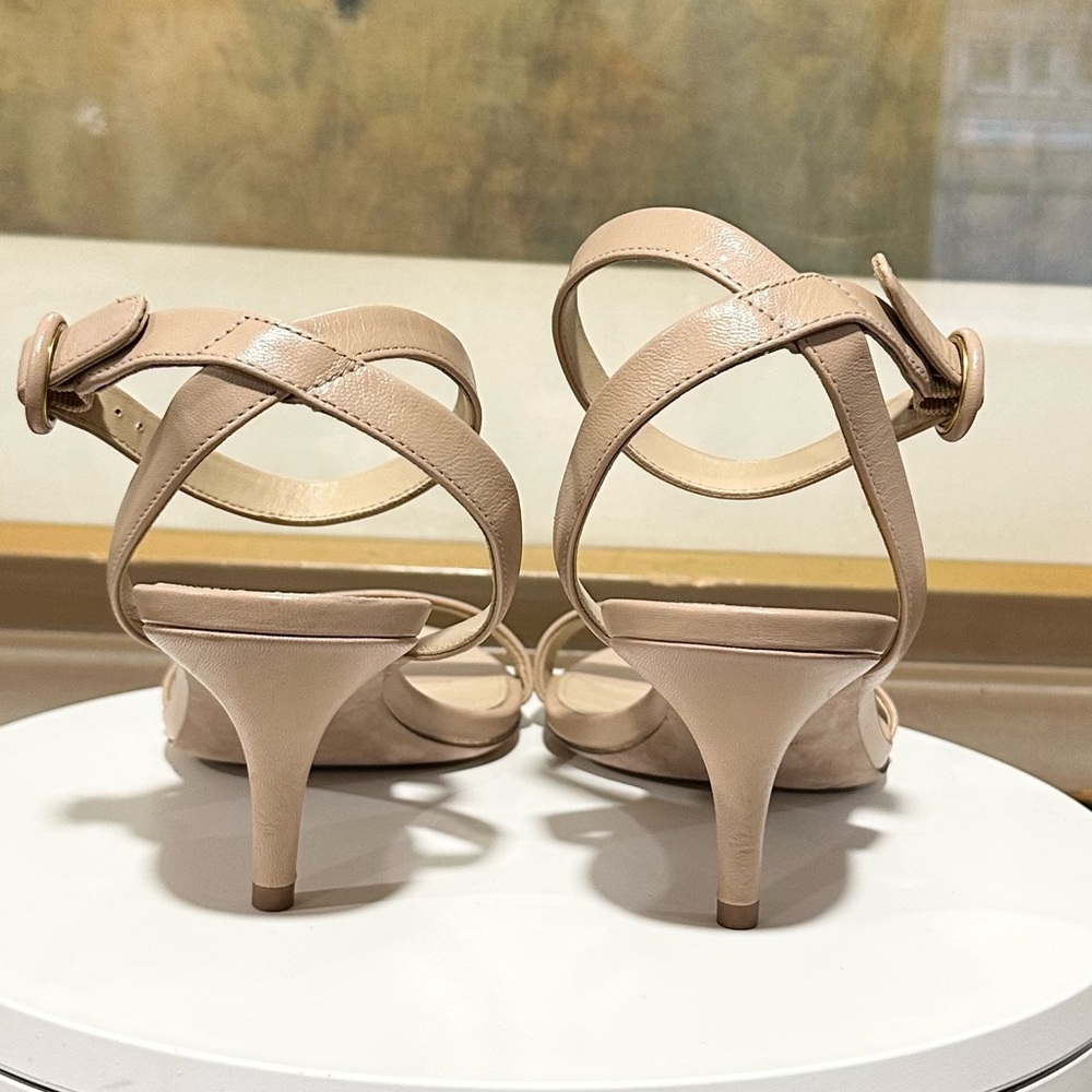 🌹VERONICA BEARD🌹 Darcelle Leather Sandal in Bisque Size: 8.5 - Picture 8 of 14